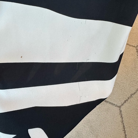 Diane von Furstenberg Freya Zebra-Print Drawstring Silk Dress DVF - Picture 8 of 15